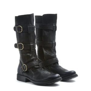 Fiorentini + Bakery Eternity 7040 3 Strap Buckle Moto Boots